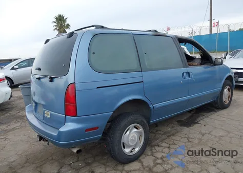 1993 Nissan Quest Gxe/Xe z USA, uszkodzony, nr VIN 4N2DN11W8PD806924